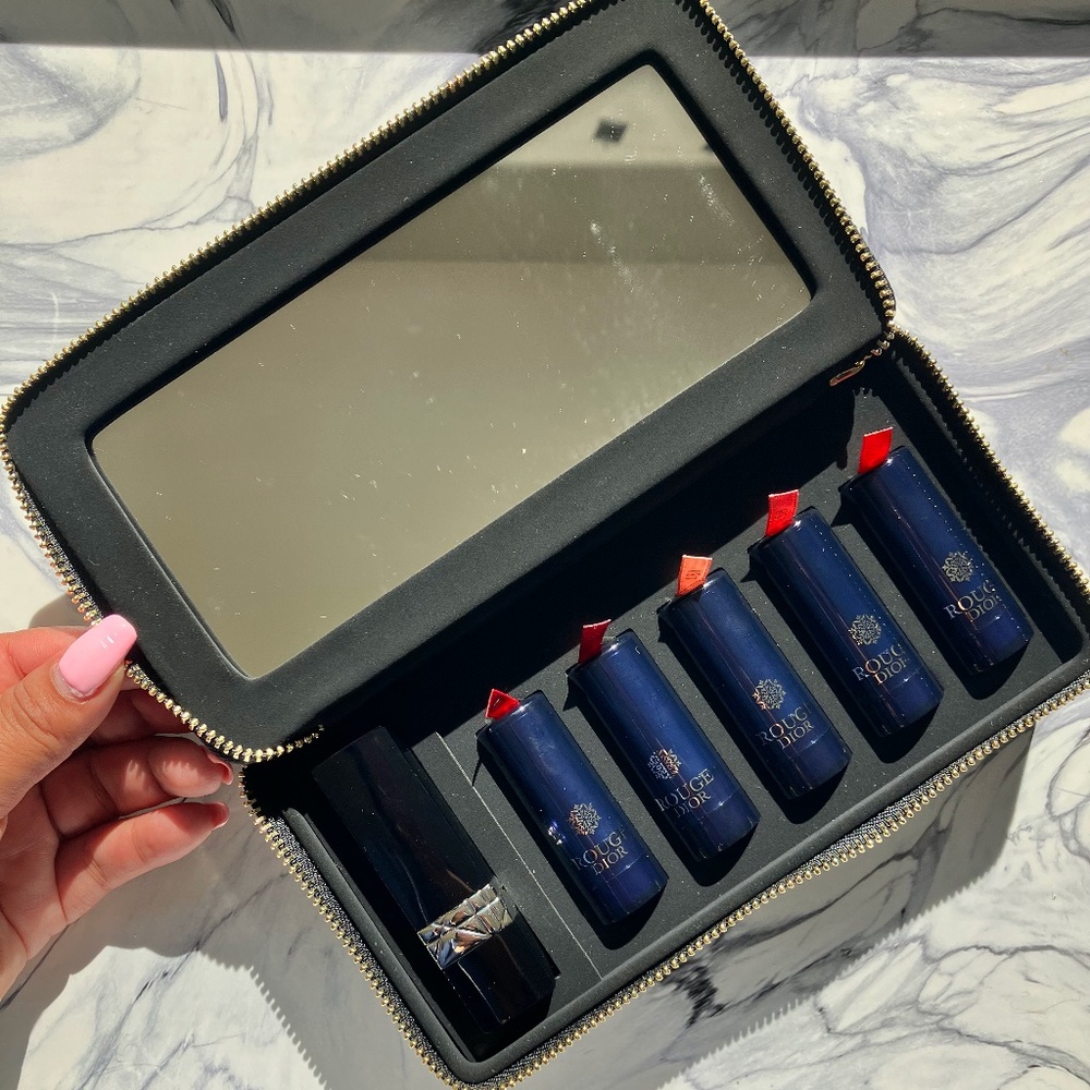 Dior Rouge Couture Collection Refillable Jewel Lipstick 6Pic Set New